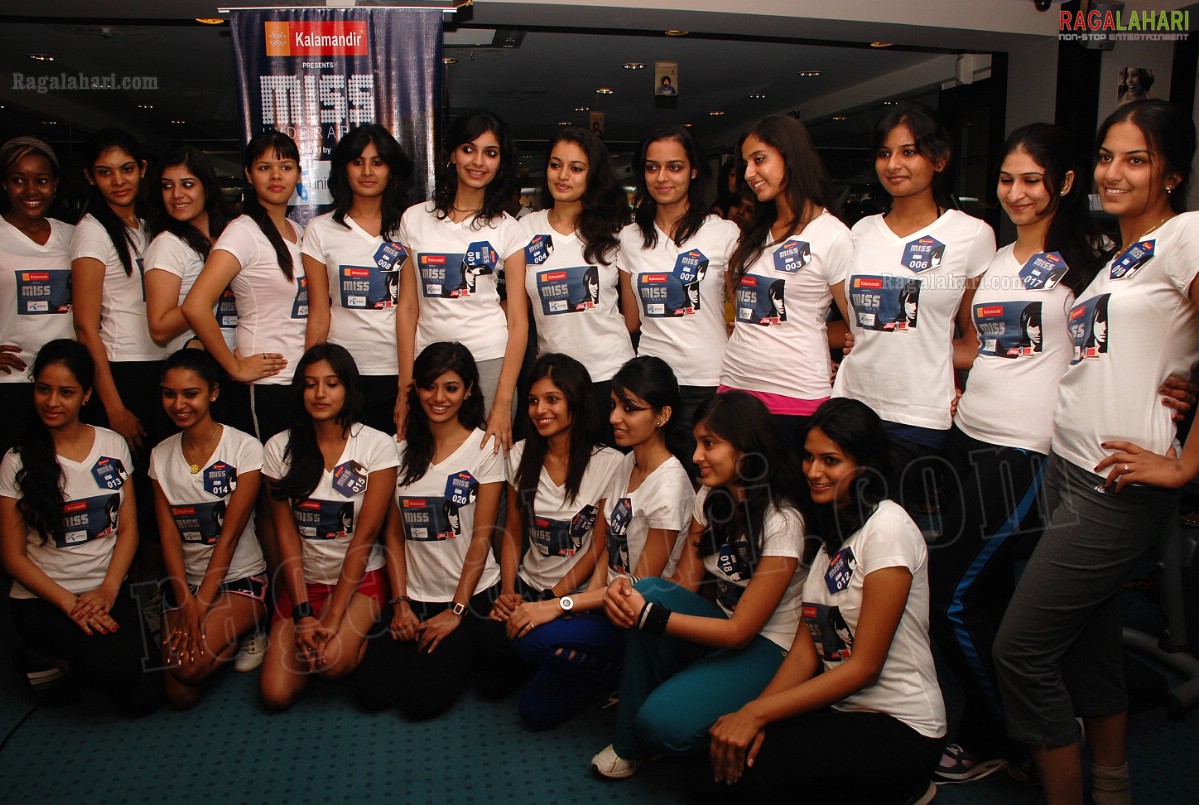  Miss Hyderabad 2011 Grooming Session at Talwalkars