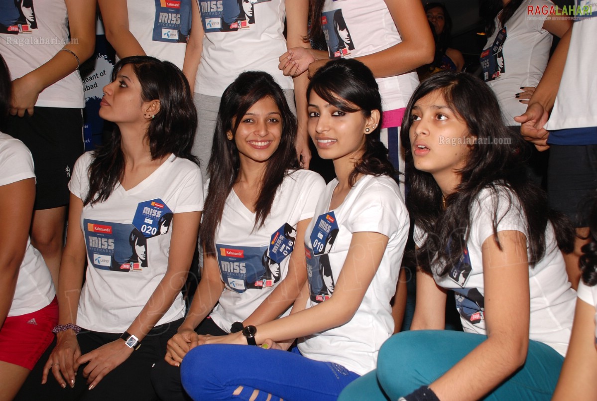  Miss Hyderabad 2011 Grooming Session at Talwalkars