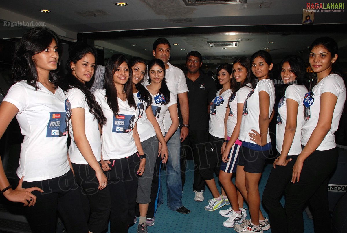  Miss Hyderabad 2011 Grooming Session at Talwalkars