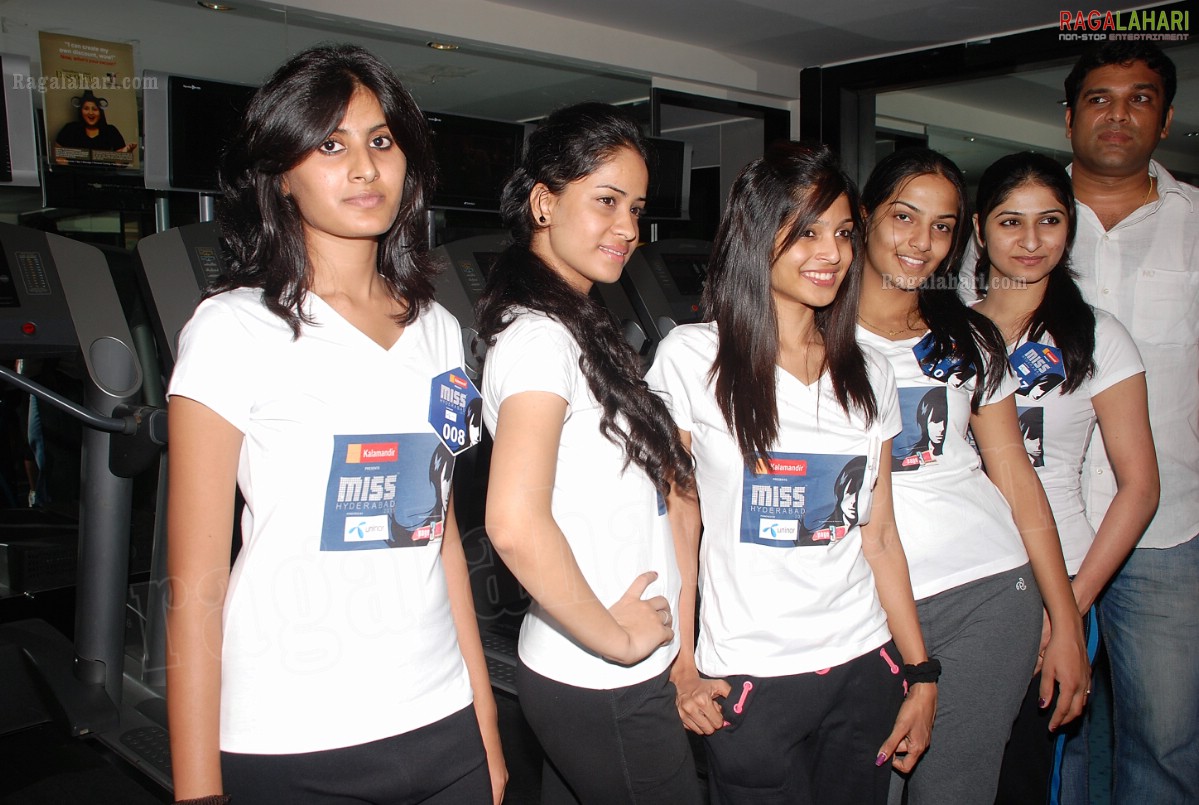  Miss Hyderabad 2011 Grooming Session at Talwalkars