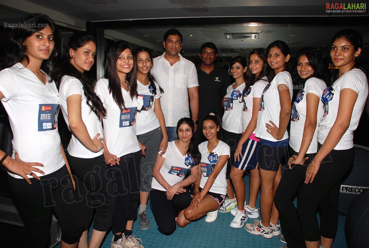  Miss Hyderabad 2011 Grooming Session at Talwalkars