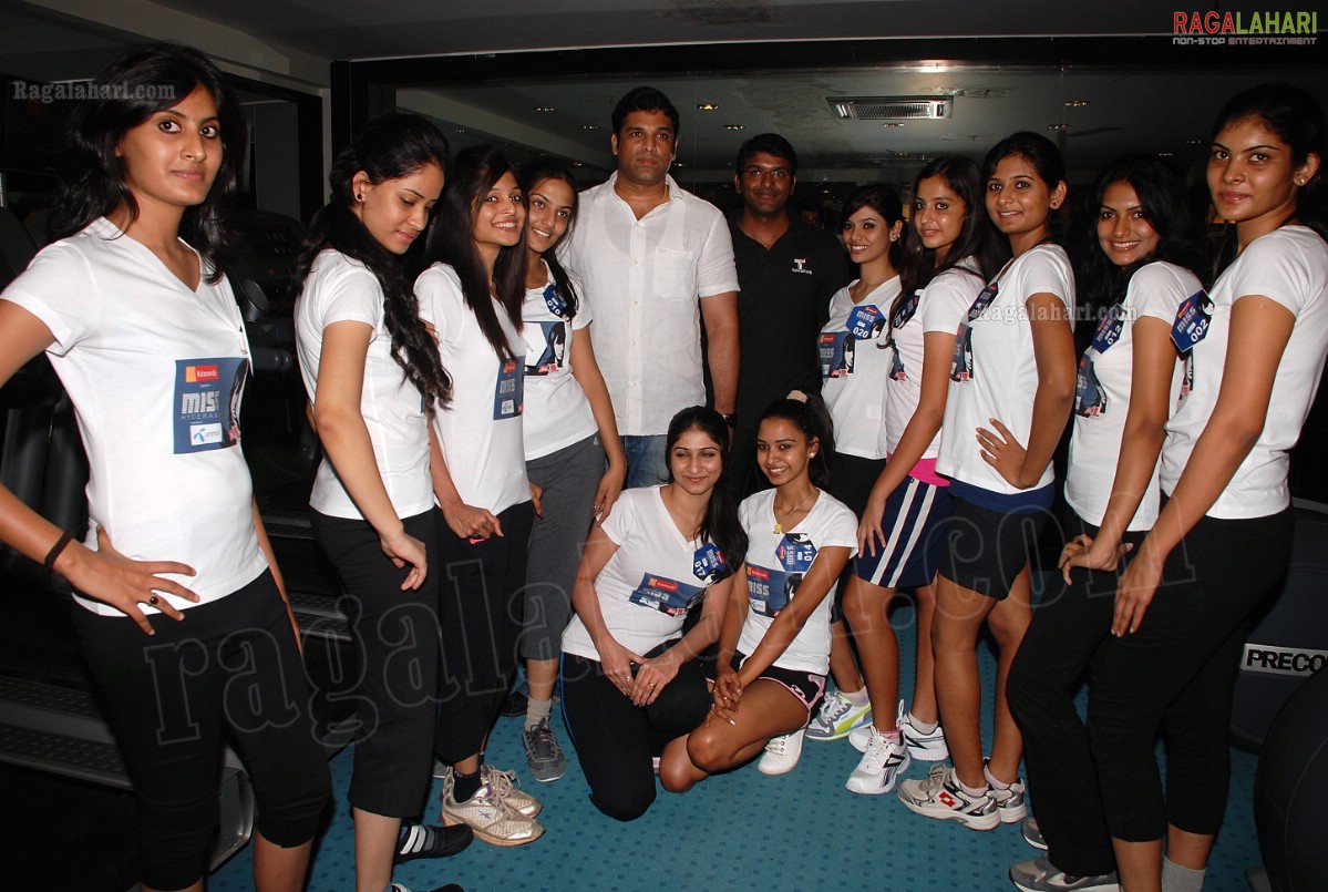  Miss Hyderabad 2011 Grooming Session at Talwalkars