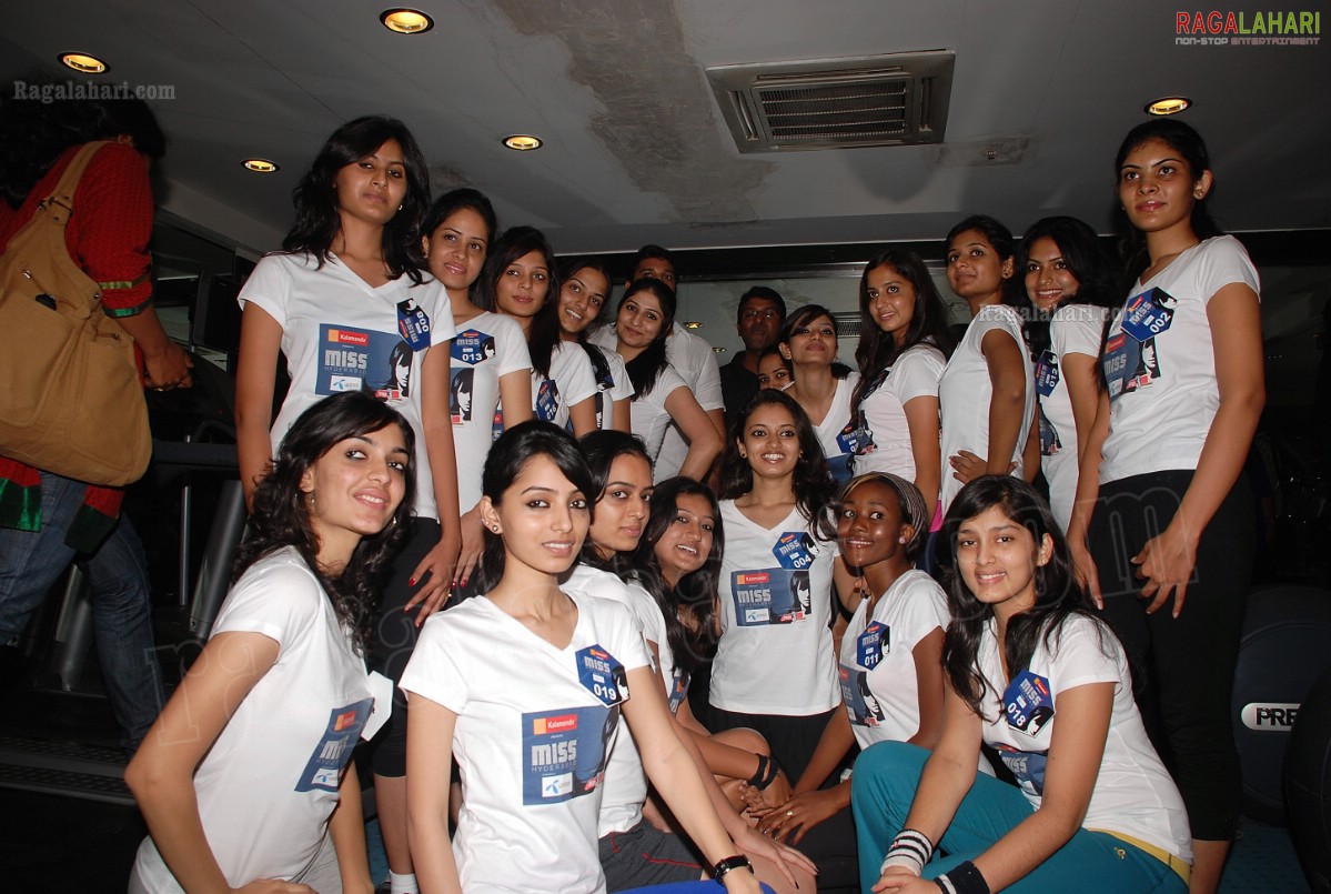  Miss Hyderabad 2011 Grooming Session at Talwalkars