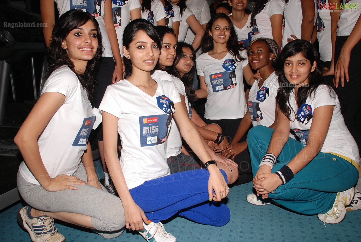  Miss Hyderabad 2011 Grooming Session at Talwalkars