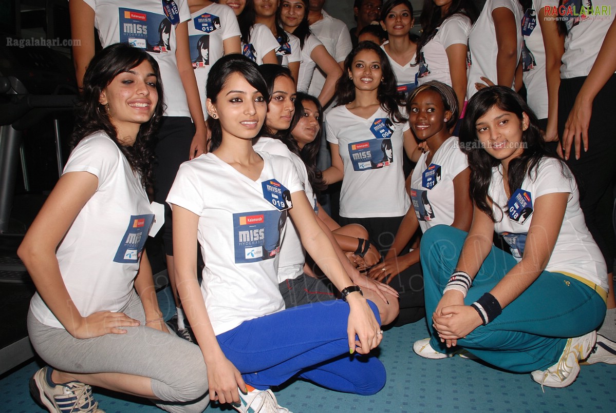  Miss Hyderabad 2011 Grooming Session at Talwalkars