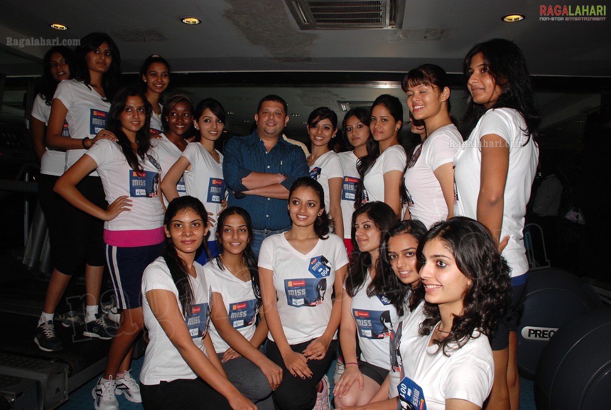  Miss Hyderabad 2011 Grooming Session at Talwalkars