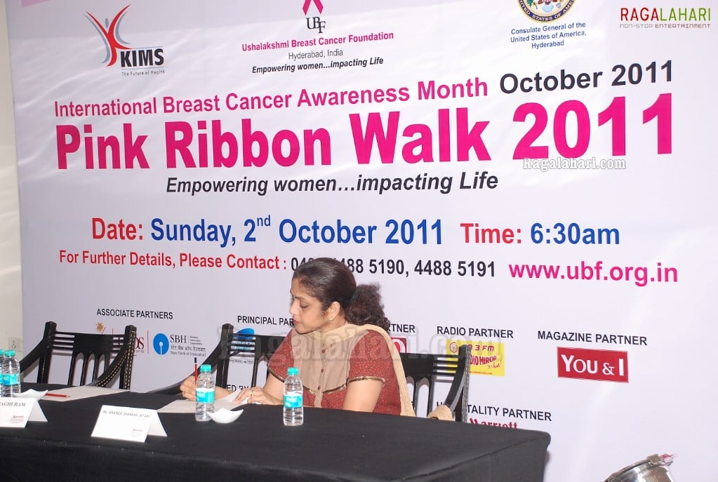 Pink Ribbon Walk 2011 Press Meet