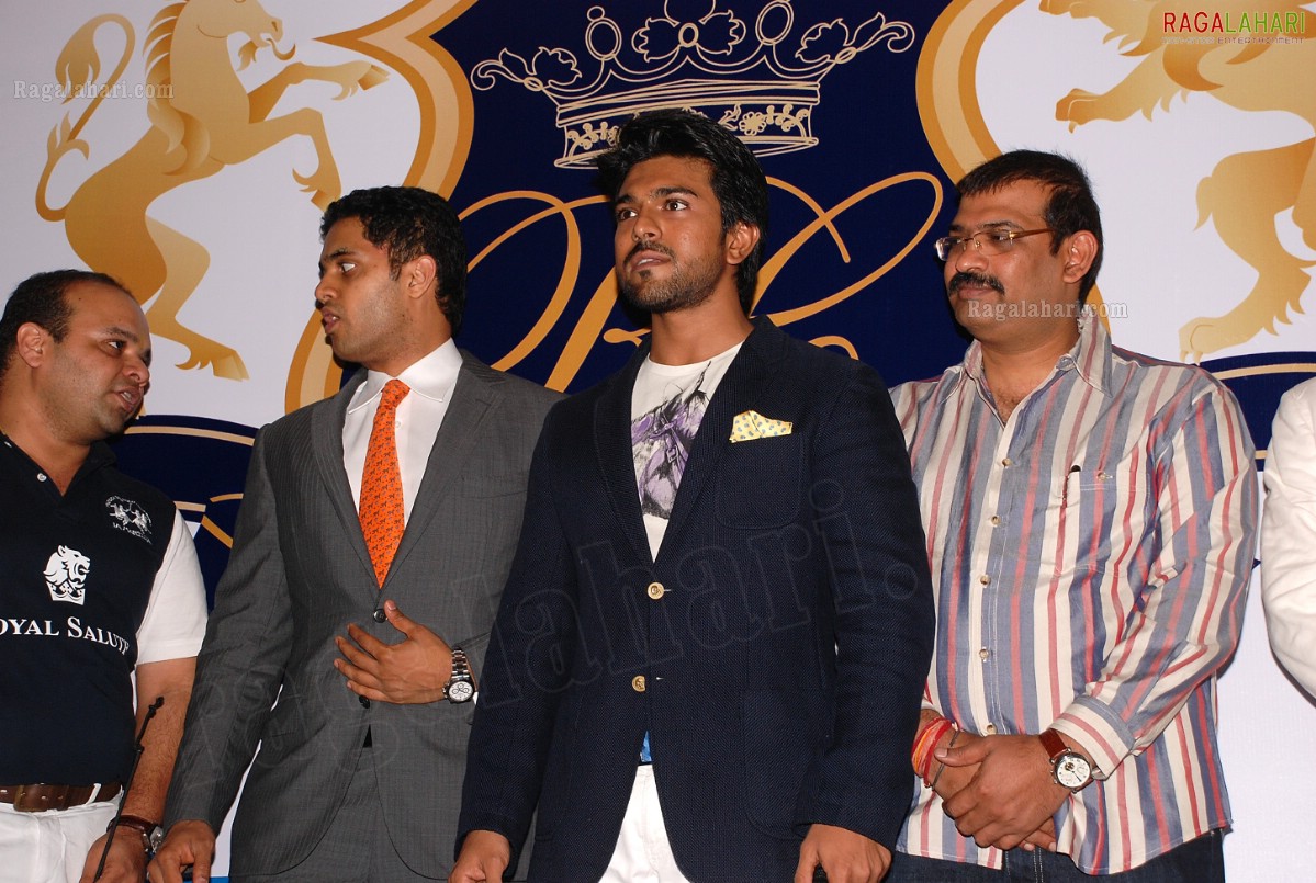 Ram Charan announces his Polo Team