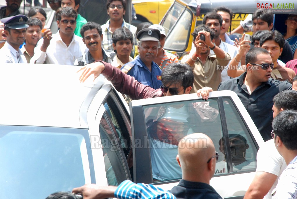 Ranbir Kapoor at Padmavathi Shopping Mall