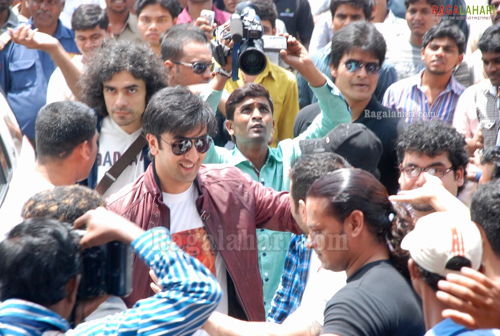 Ranbir Kapoor at Padmavathi Shopping Mall