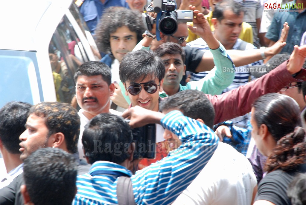 Ranbir Kapoor at Padmavathi Shopping Mall