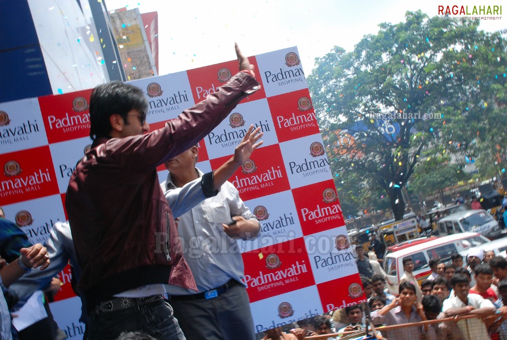 Ranbir Kapoor at Padmavathi Shopping Mall