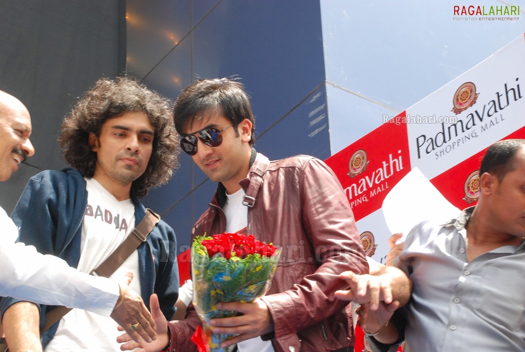 Ranbir Kapoor at Padmavathi Shopping Mall