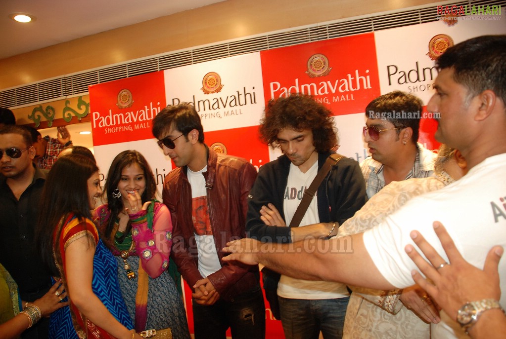 Ranbir Kapoor at Padmavathi Shopping Mall