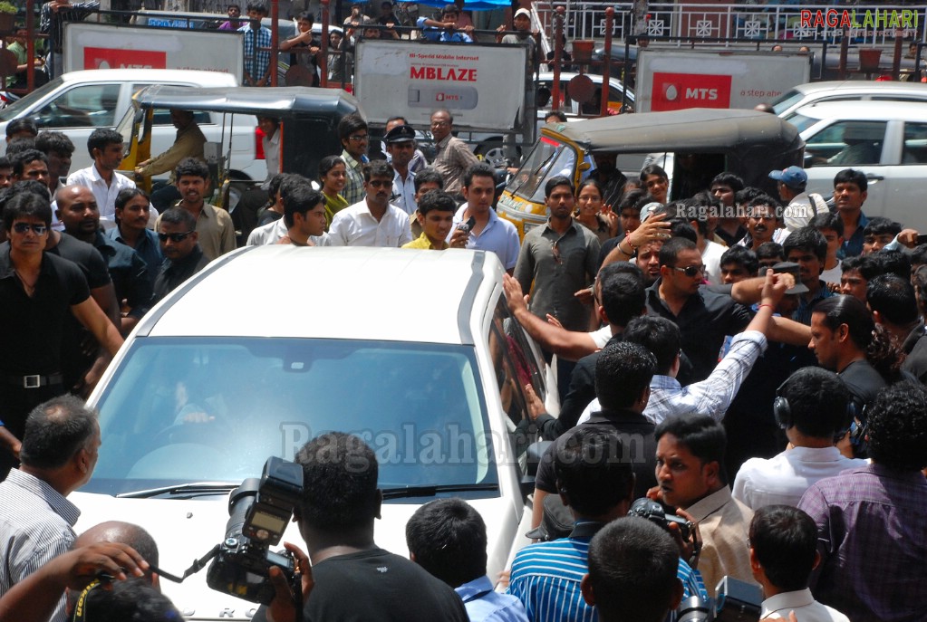 Ranbir Kapoor at Padmavathi Shopping Mall