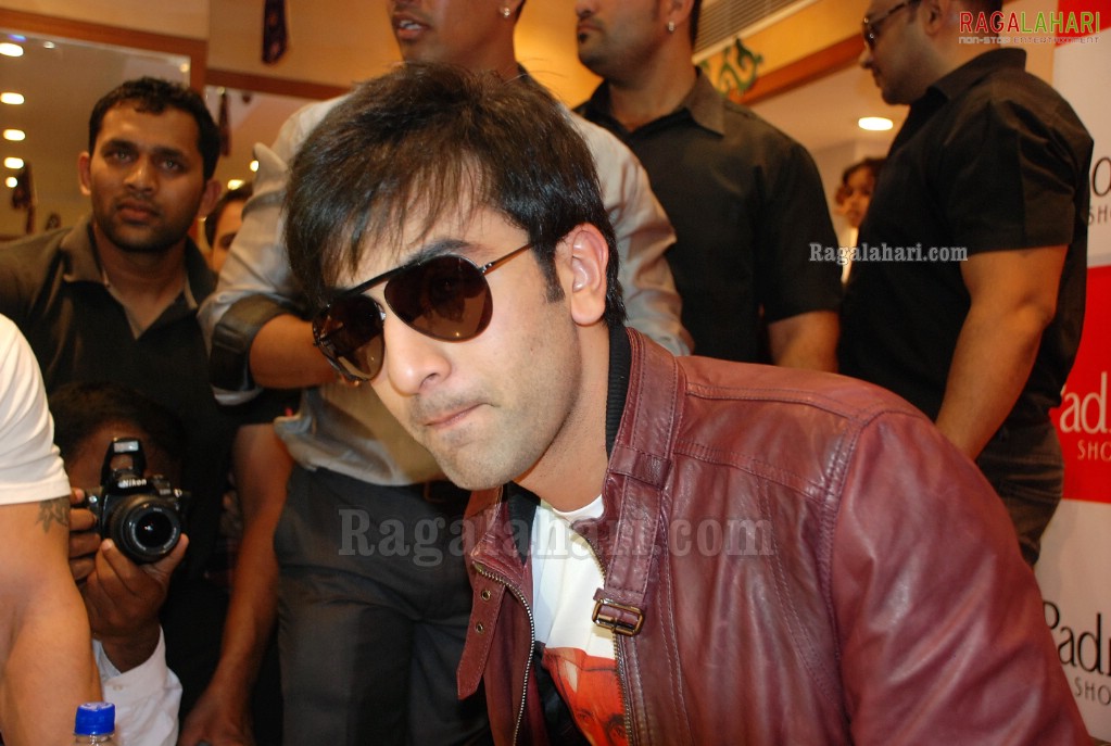 Ranbir Kapoor at Padmavathi Shopping Mall