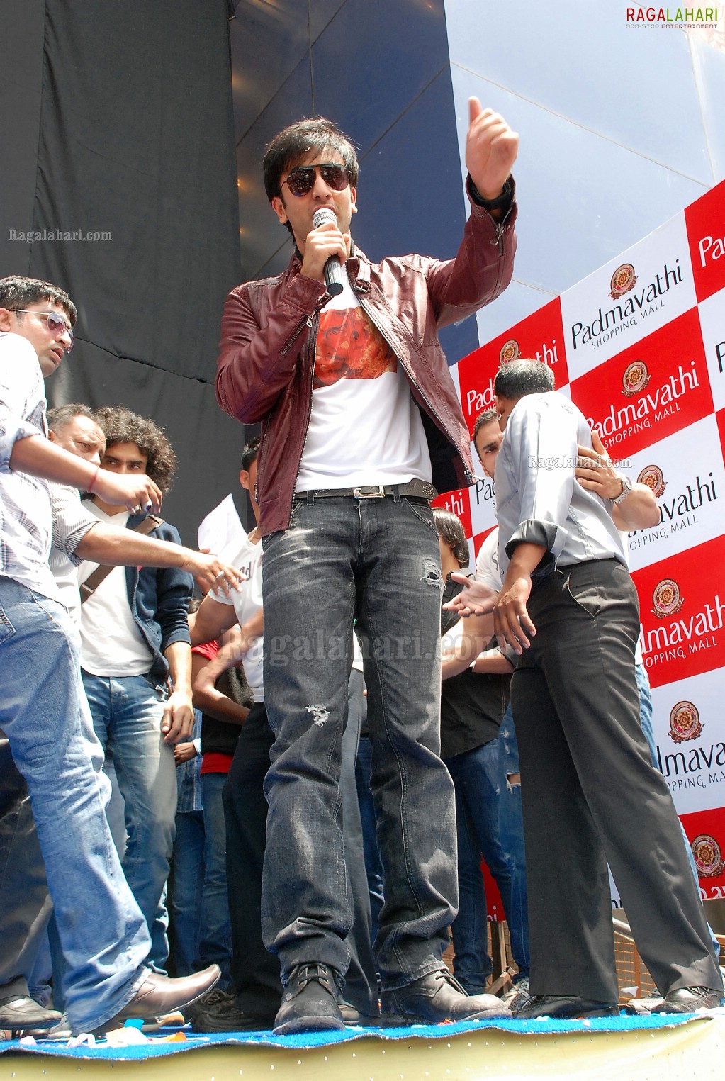 Ranbir Kapoor at Padmavathi Shopping Mall