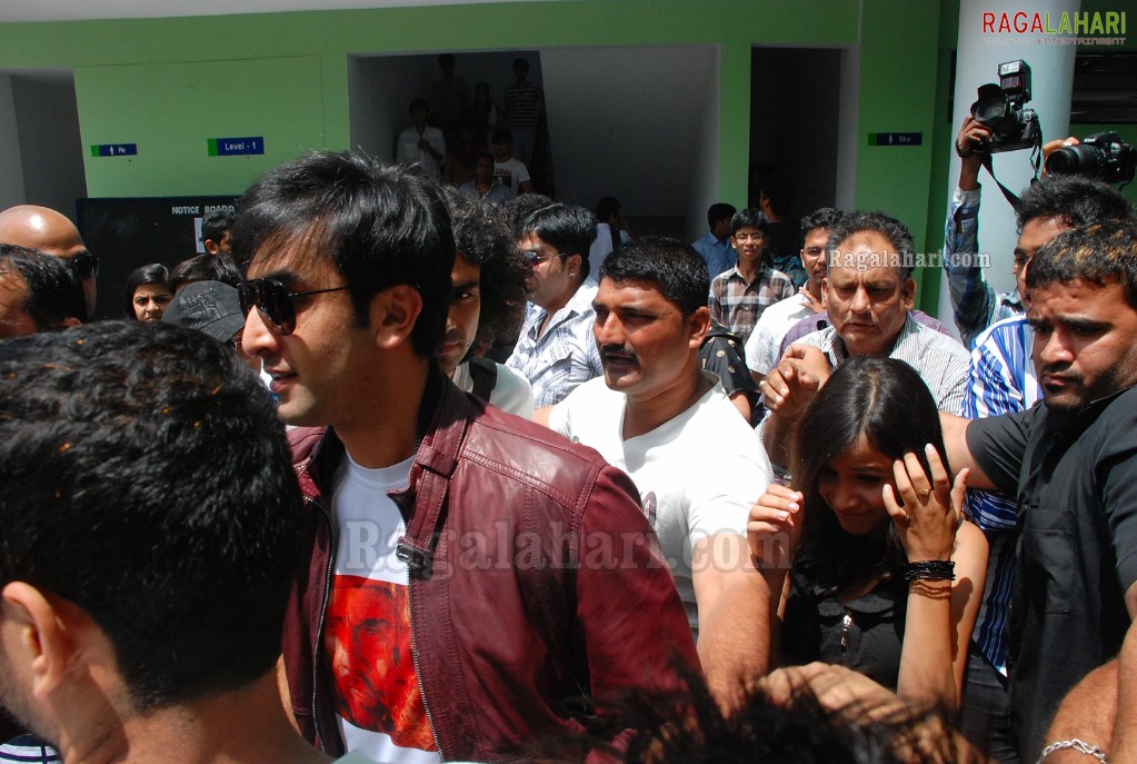 Ranbir Kapoor at St. Mary's College