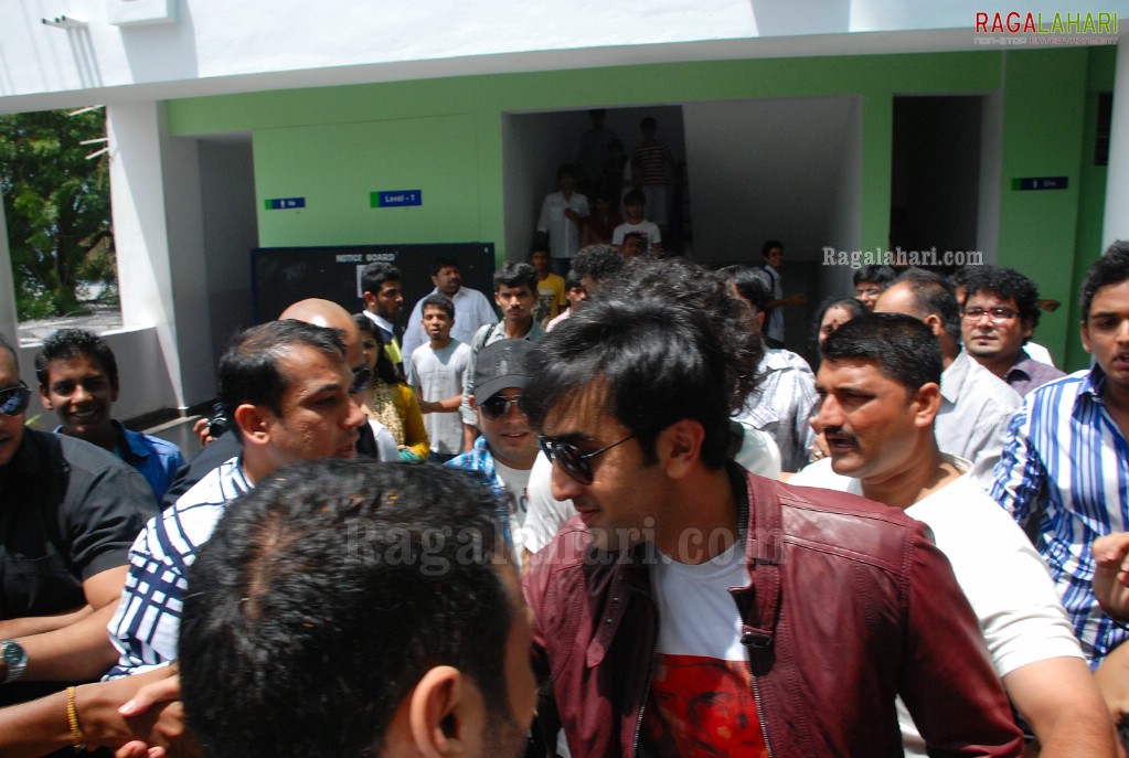 Ranbir Kapoor at St. Mary's College