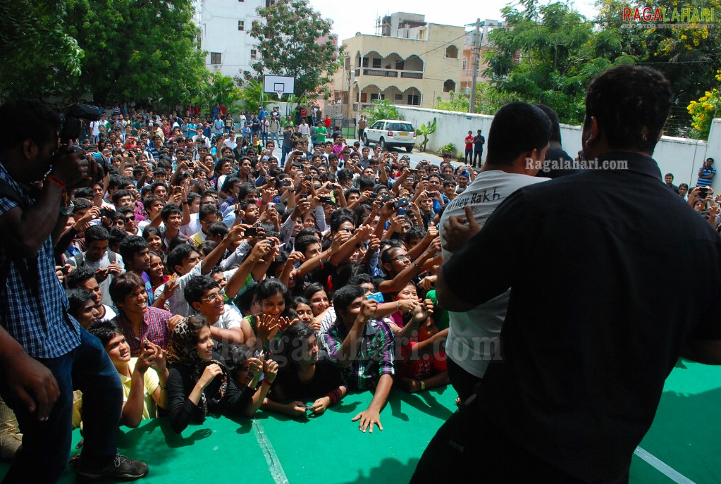 Ranbir Kapoor at St. Mary's College