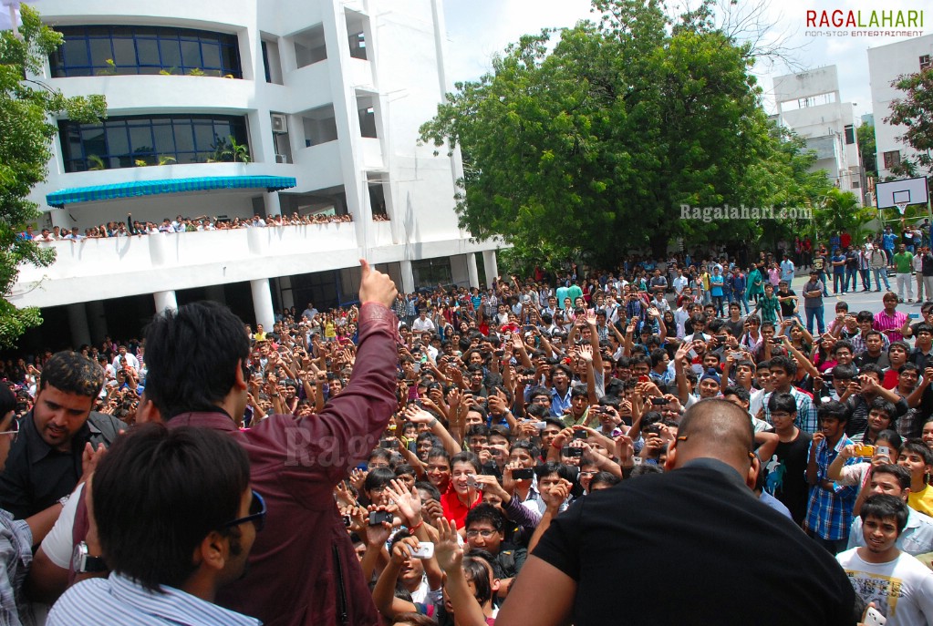 Ranbir Kapoor at St. Mary's College