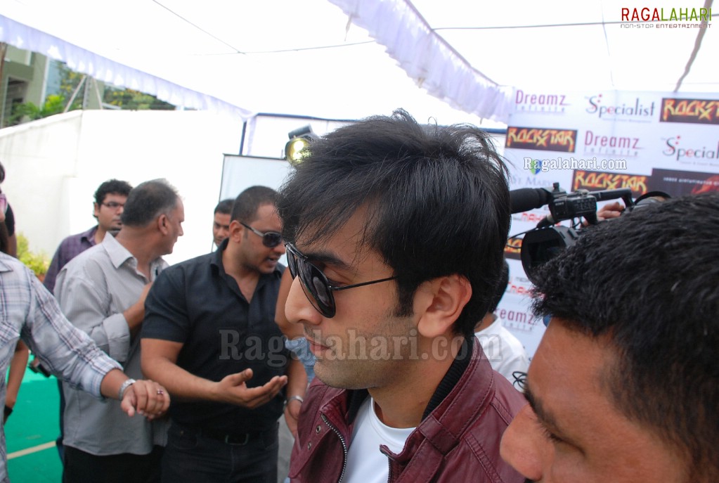 Ranbir Kapoor at St. Mary's College