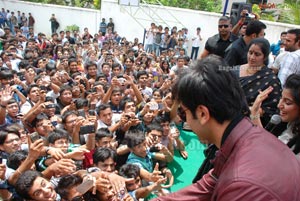 Ranbir Kapoor at St. Mary's College