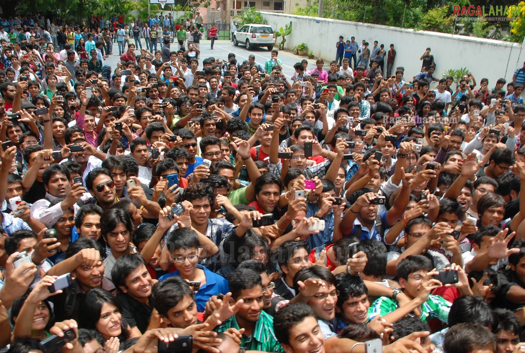 Ranbir Kapoor at St. Mary's College