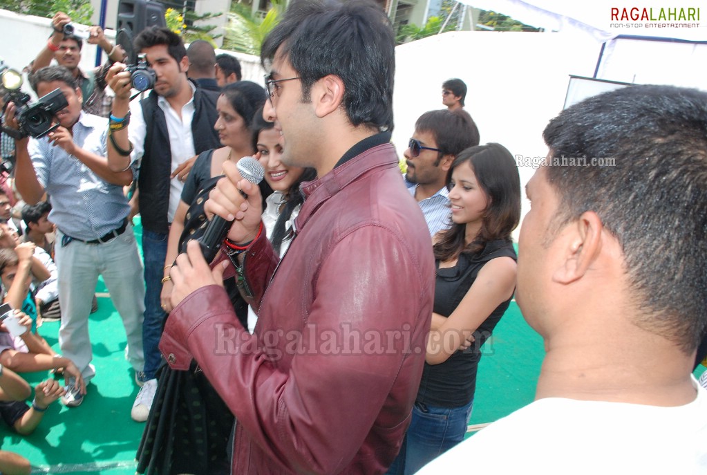 Ranbir Kapoor at St. Mary's College