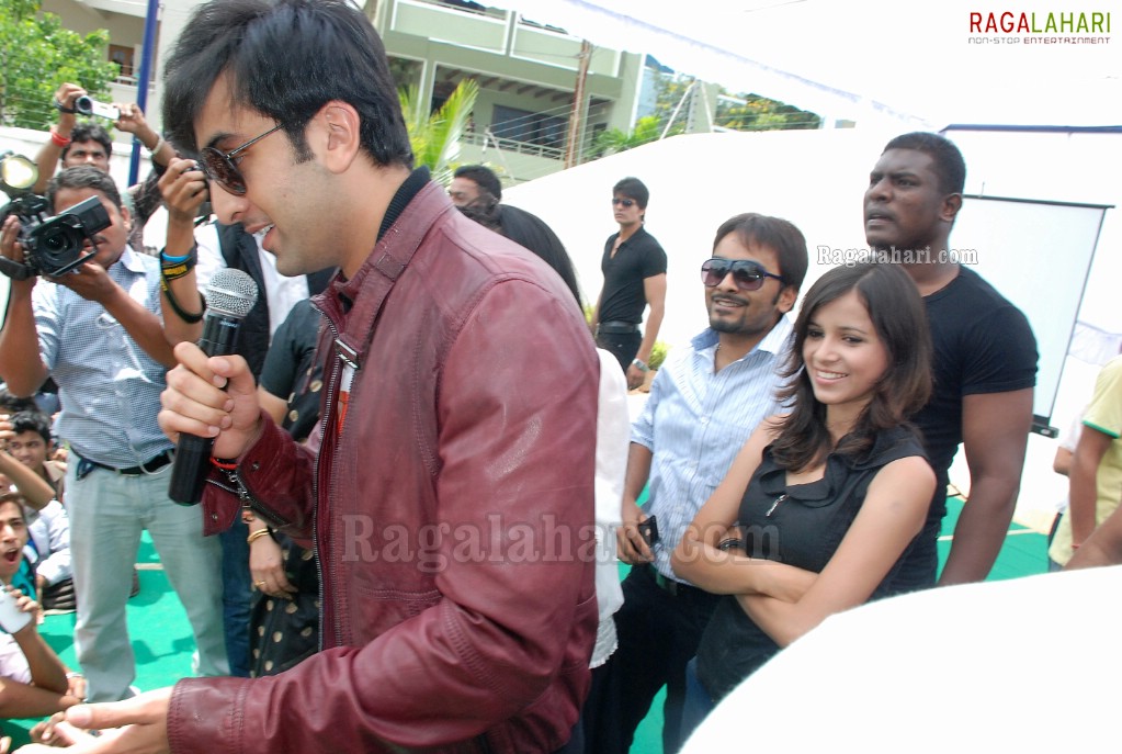 Ranbir Kapoor at St. Mary's College