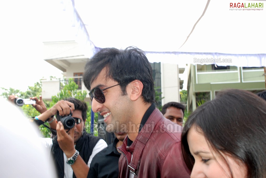 Ranbir Kapoor at St. Mary's College