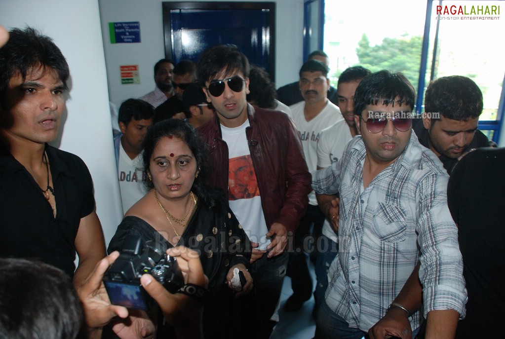 Ranbir Kapoor at St. Mary's College