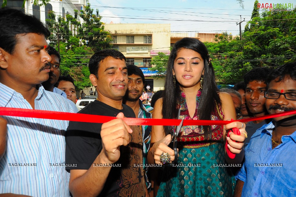 Taapsee launches Evolution Fashion Showroom