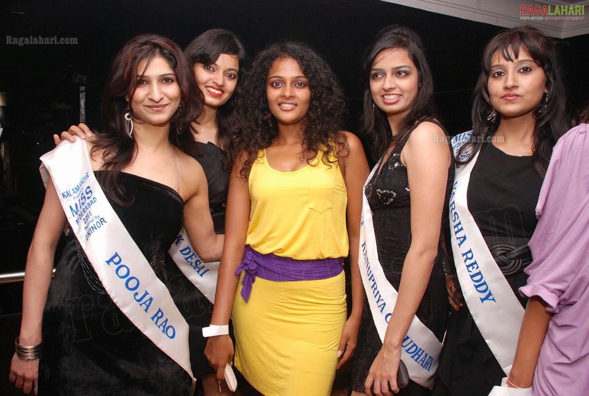 Page 3 Entertainments' Miss Hyderabad 2011 Pre-Event Party