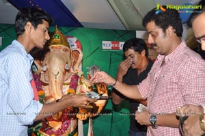 Hero Sunil Big FM Green Ganesha Puja