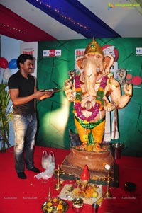 Hero Sunil Big FM Green Ganesha Puja