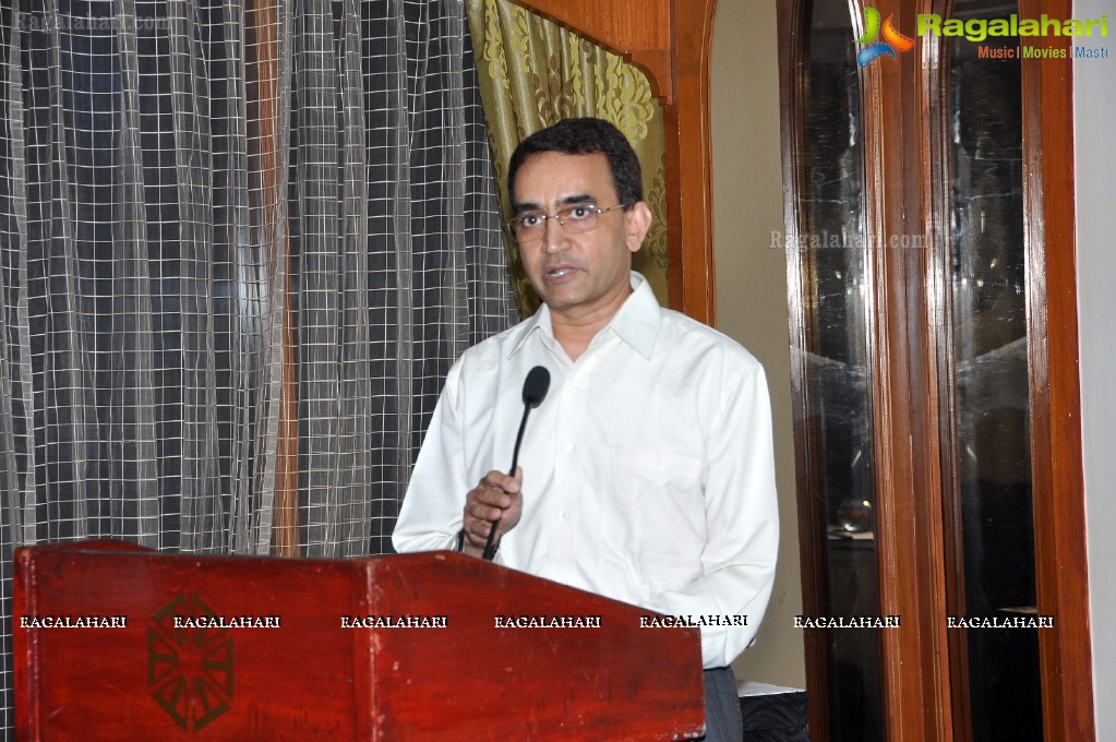 VVS Lakshman at Cardiology Society of India Press Meet