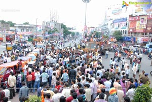 Hyderabad Charminar Ganesh Idols Immersion Rally