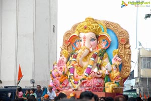 Hyderabad Charminar Ganesh Idols Immersion Rally