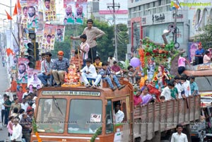 Hyderabad Charminar Ganesh Idols Immersion Rally