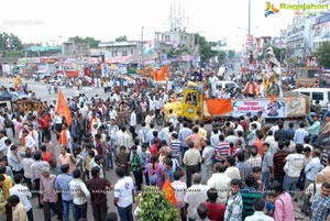 Hyderabad Charminar Ganesh Idols Immersion Rally