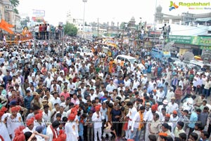 Hyderabad Charminar Ganesh Idols Immersion Rally