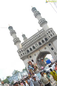 Hyderabad Charminar Ganesh Idols Immersion Rally