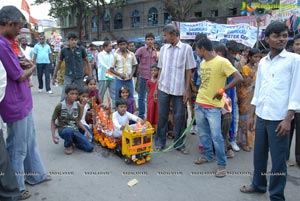 Hyderabad Charminar Ganesh Idols Immersion Rally