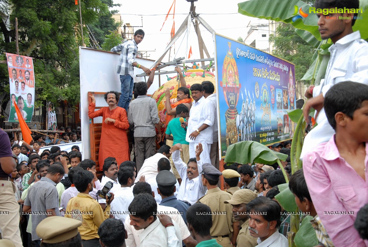 Khairatabad Ganesha Laddu 2012