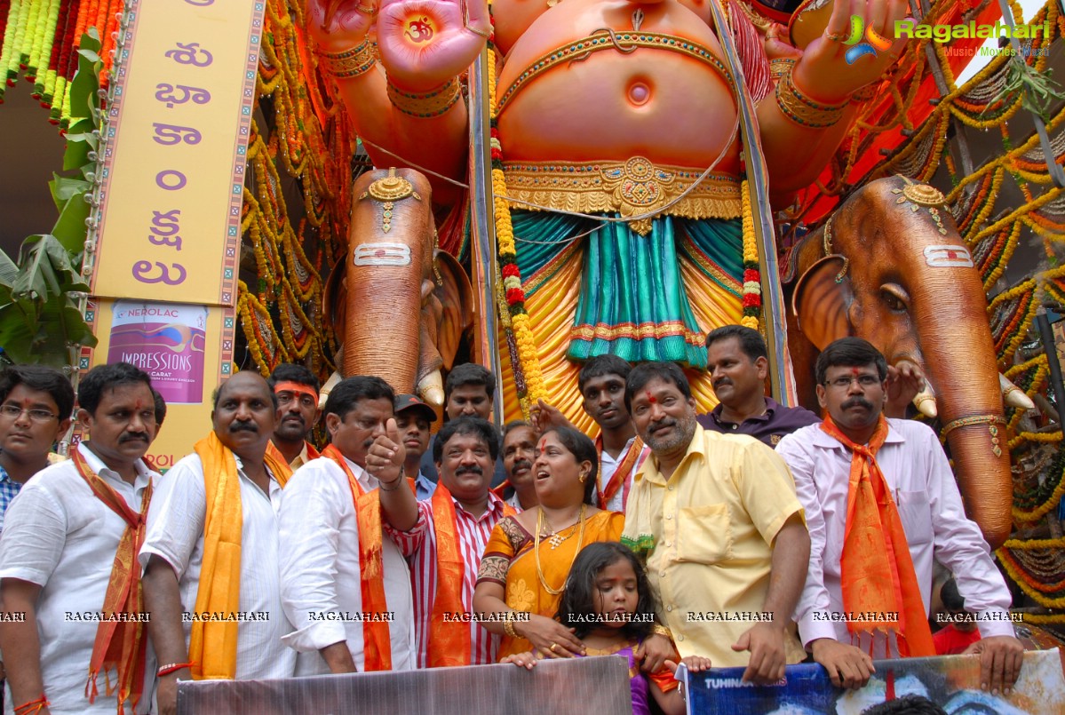 Khairatabad Ganesha Laddu 2012