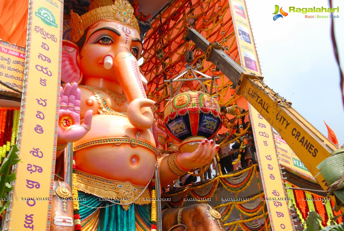 Khairatabad Ganesha Laddu 2012