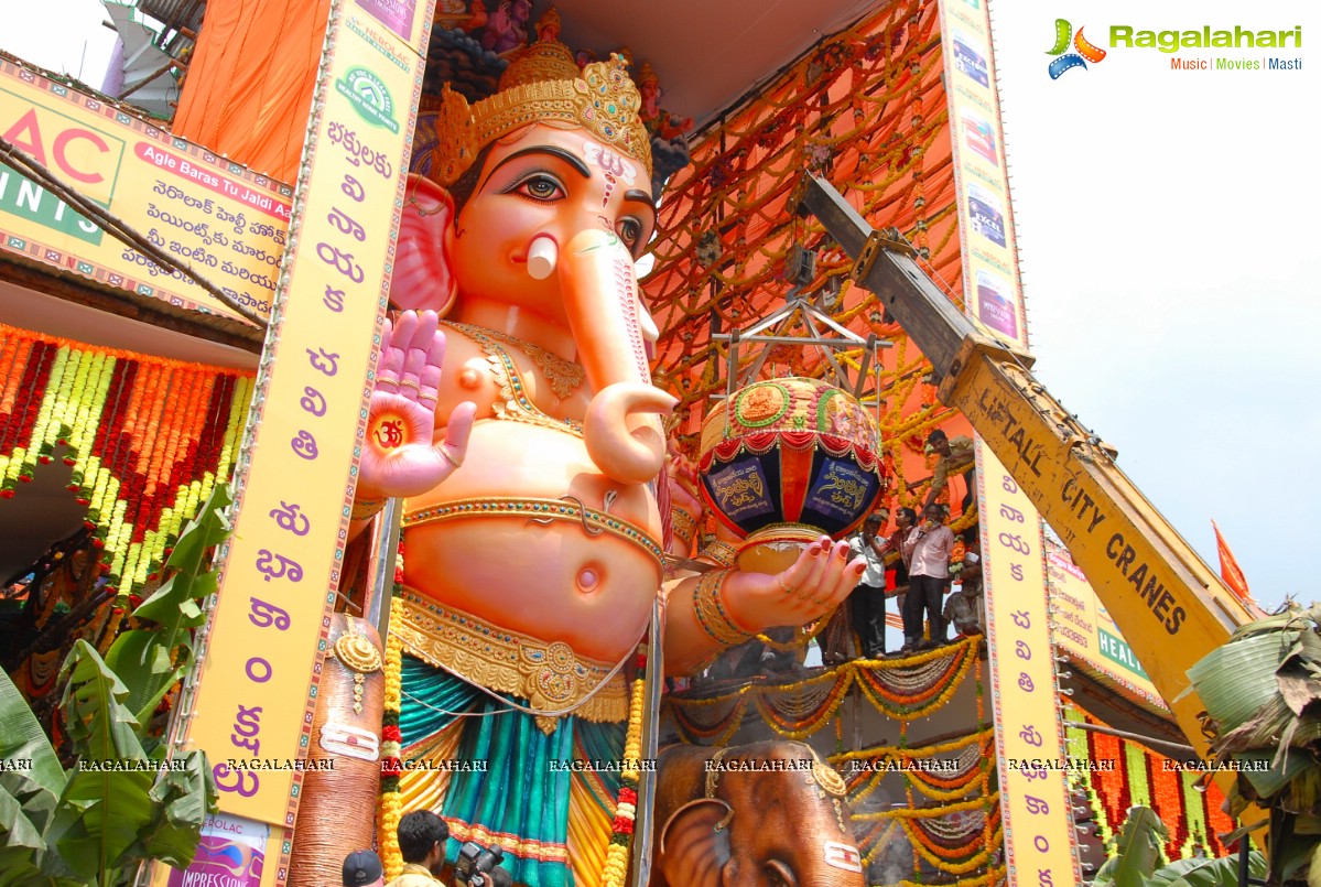 Khairatabad Ganesha Laddu 2012