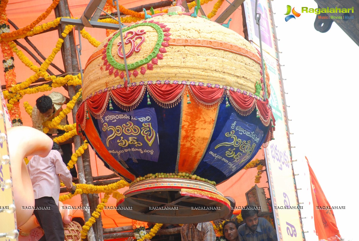 Khairatabad Ganesha Laddu 2012