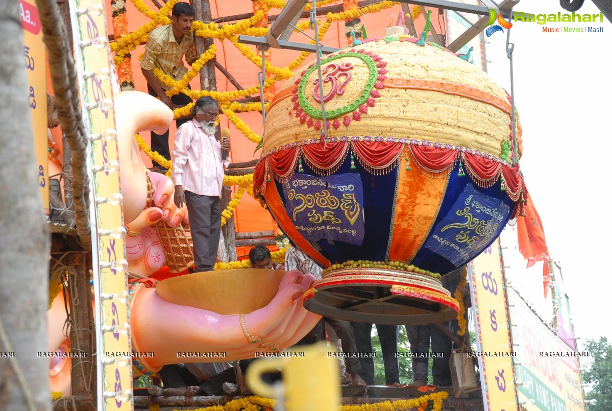 Khairatabad Ganesha Laddu 2012